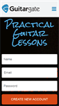 Mobile Screenshot of guitargate.com
